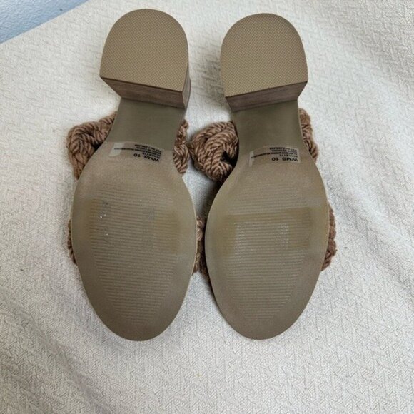 DV by Dolce Vita Roulette Block Heel Sandals Women’s 10 Toffee Brown Slip-On - Picture 12 of 12